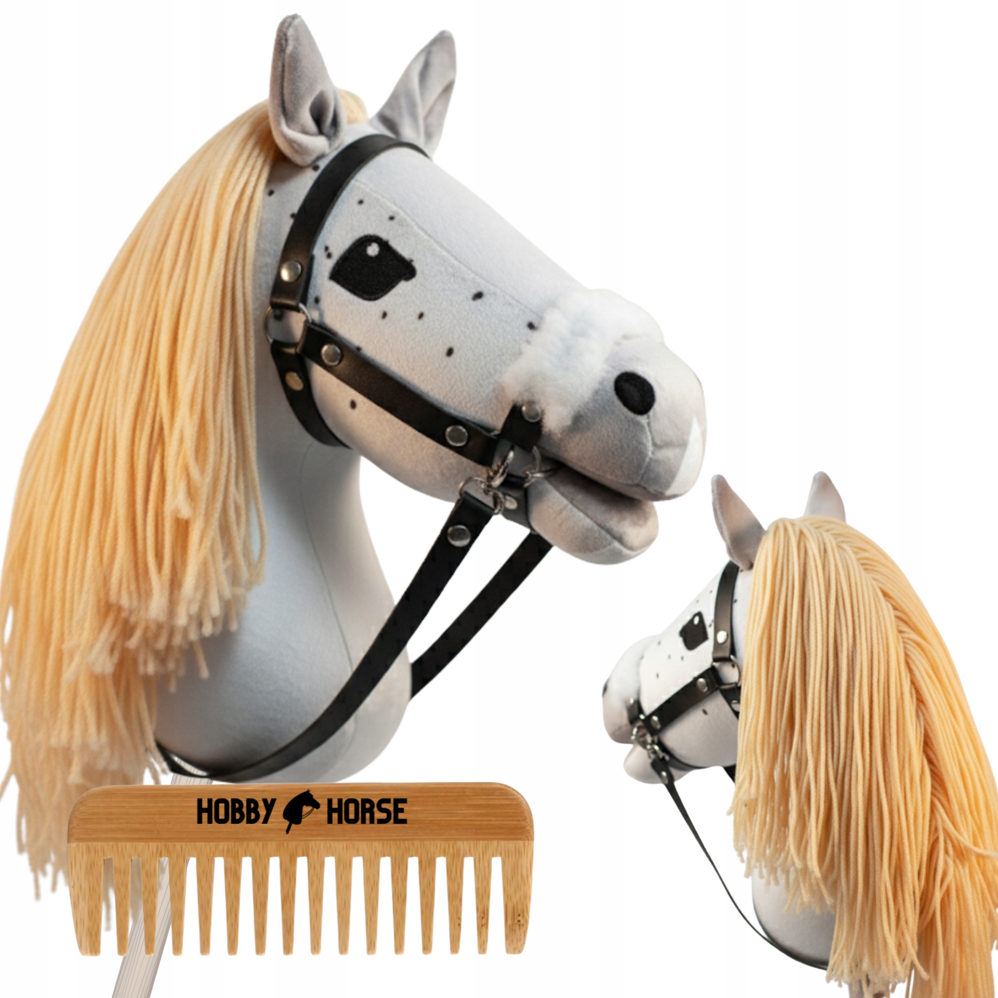 Hobby Horse Kůň Na Tyči A3 Hlava Koně Na Tyči S Hřívou Hřeben