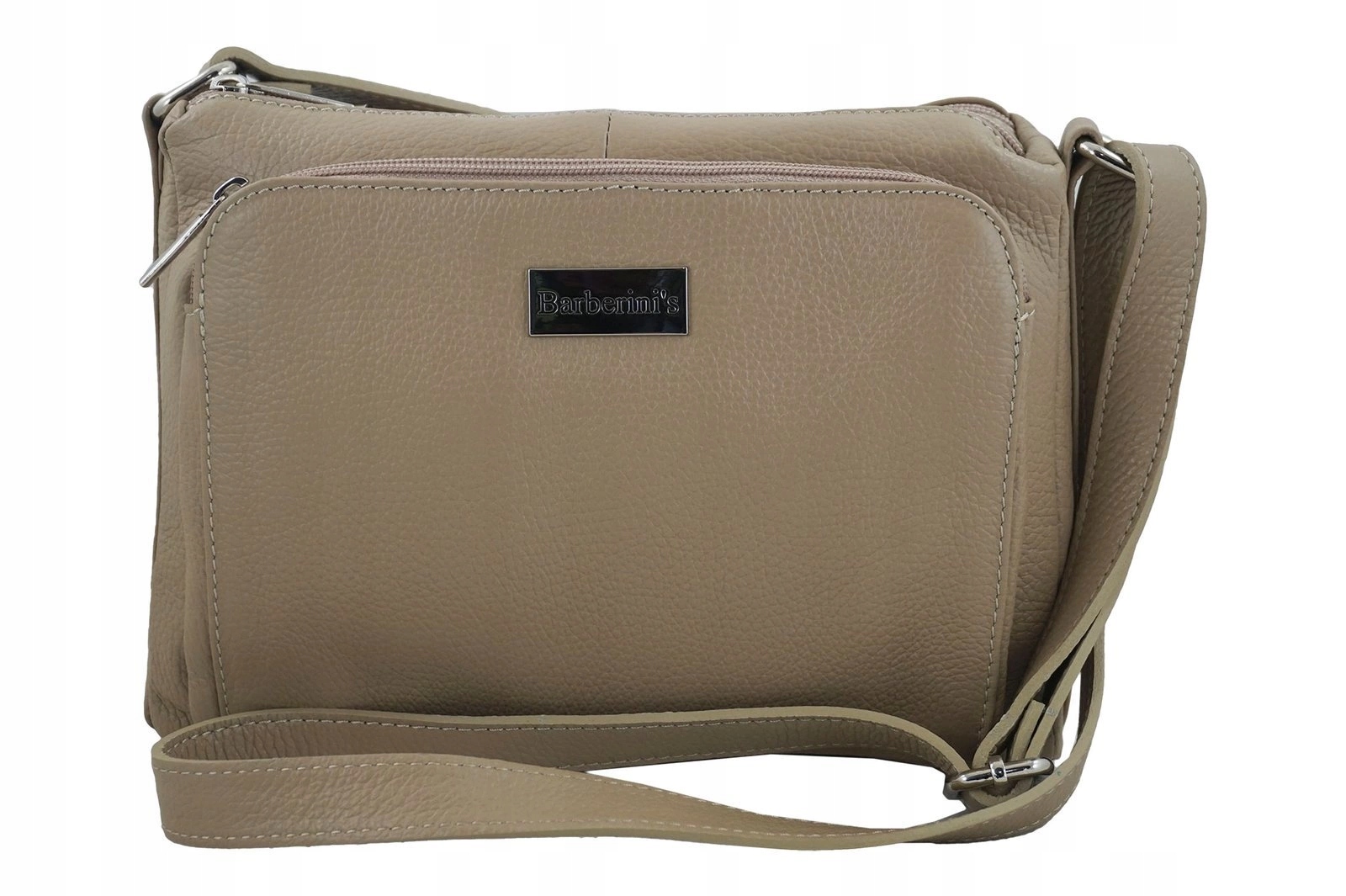 Kabelka Přes Rameno s kapsami béžová