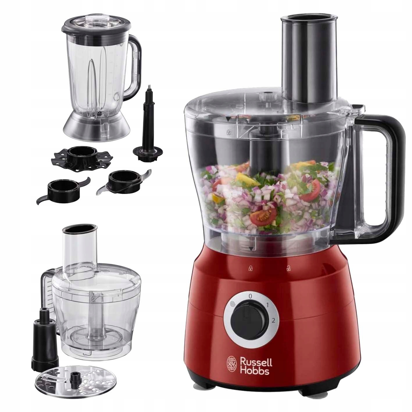 Kuchyňský robot Russell Hobbs Desire červený 24730-56 600 W červený AH4867