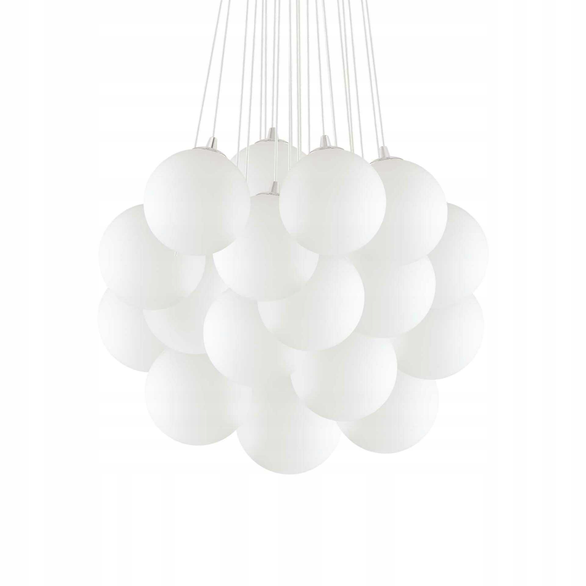 Závěsné svítidlo Ideal Lux Mapa Bianco SP22 E14 22x40W bílé
