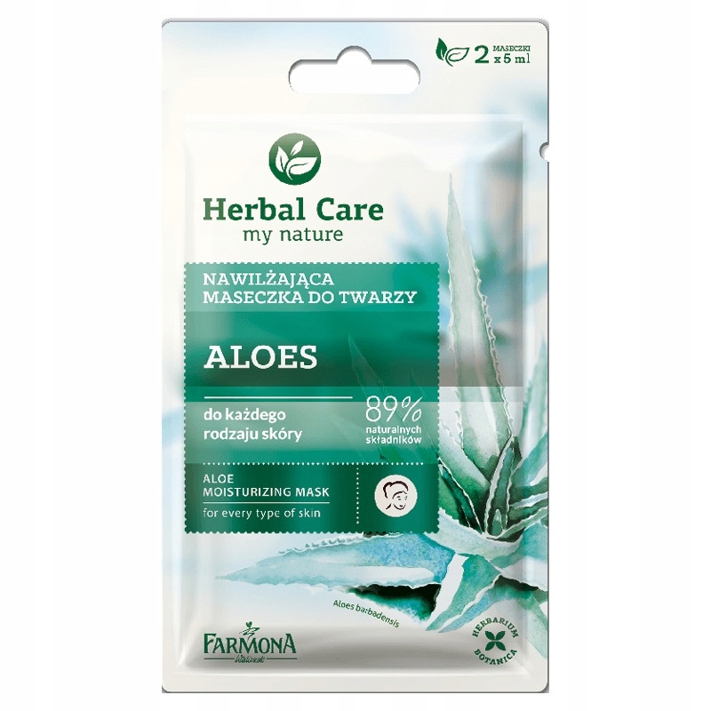 

Herbal Care Maseczka nawilżająca Aloes