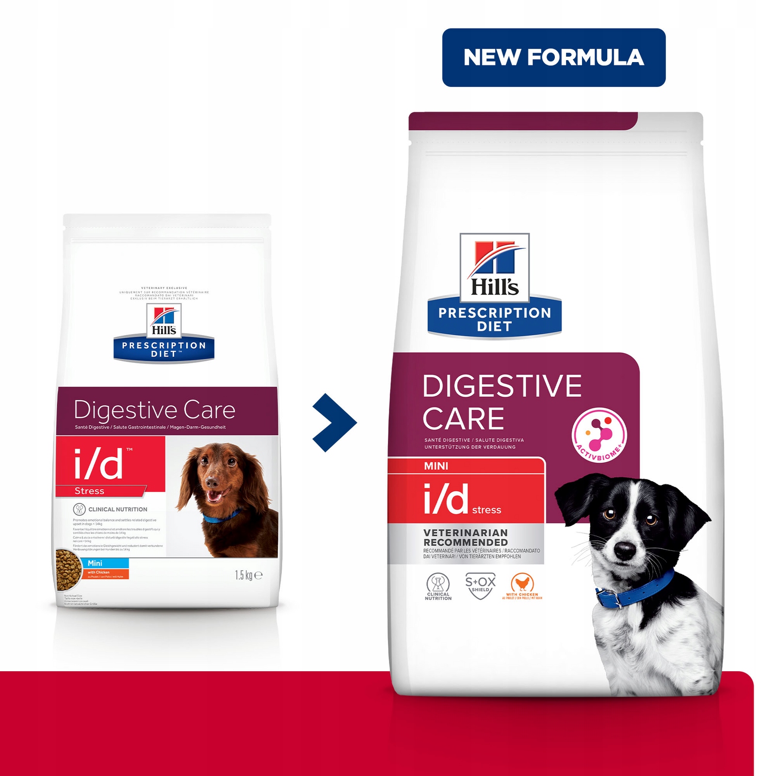 Levně Hill's Prescription Diet Canine I/D Stress Mini Krmivo pro psy 1kg