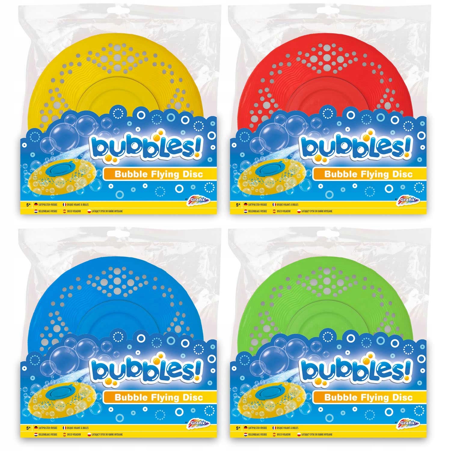 

Bańki Dysk Latający Frisbee Płyn do Baniek 25 cm