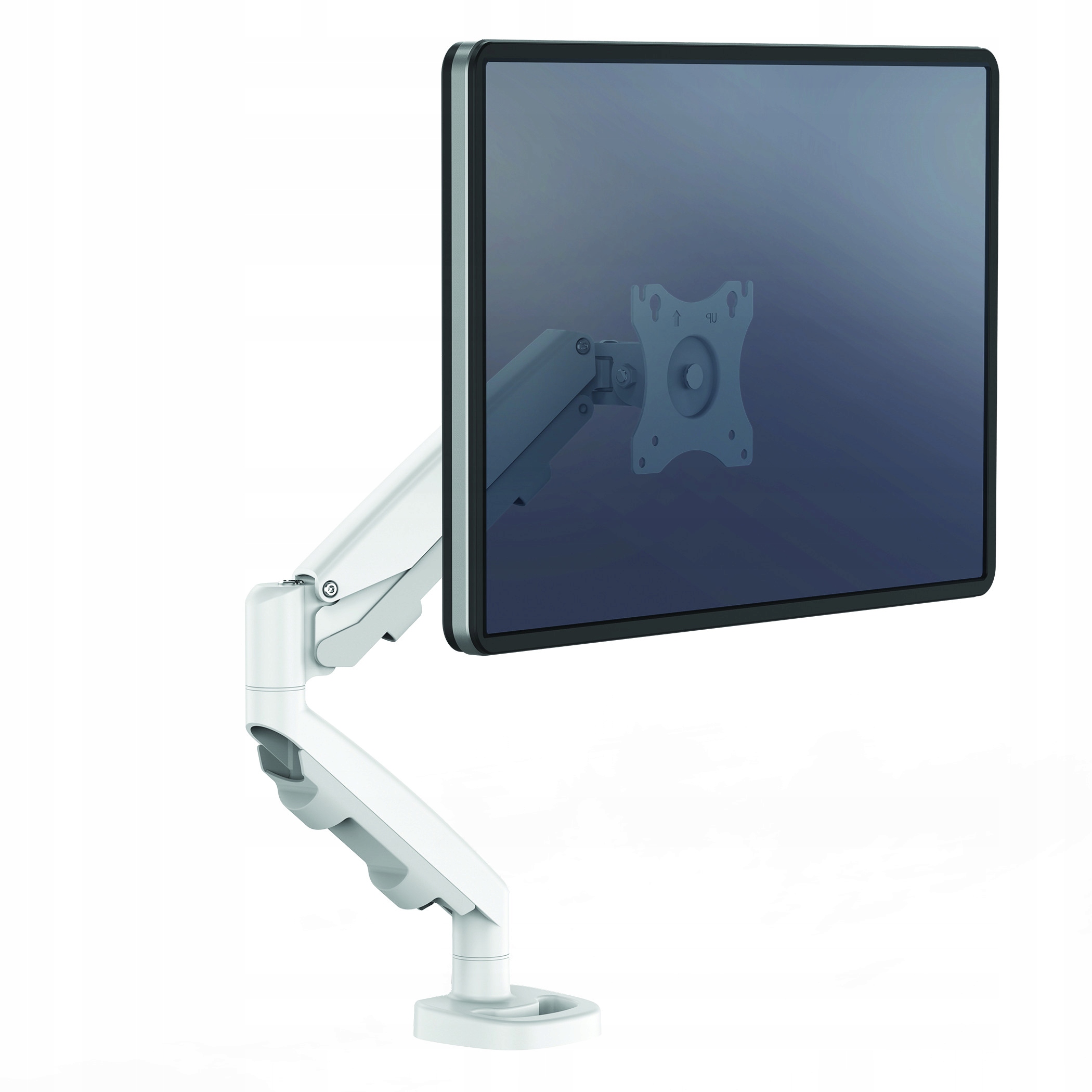 Ramię Uchwyt Regulowany Na Monitor LCD Eppa Biały