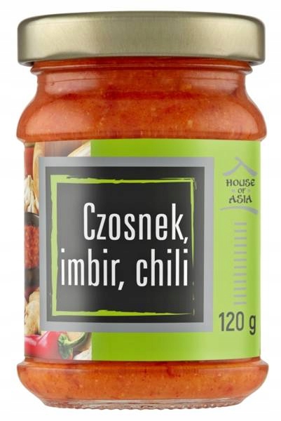 

Pasta z czosnku, imbiru i chili 120g House of Asia