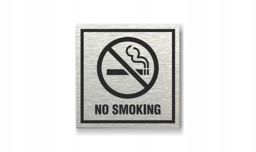 Tabliczka z taśmą OPA-180 NO SMOKING