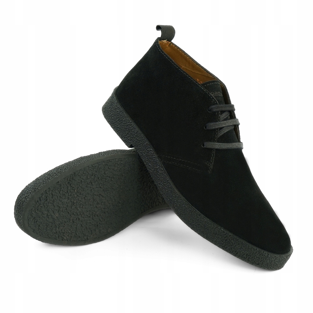 Pánské kožené boty chukka semišové desert boots casual jaro podzim 42