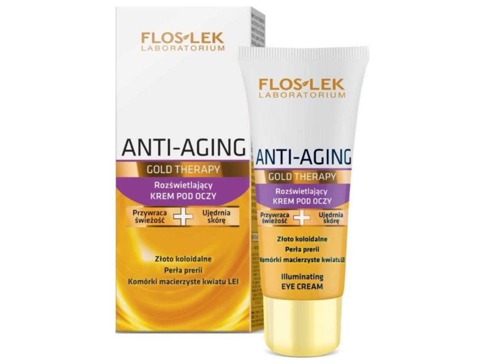 

Floslek Anti-Aging Gold and Energy krem pod oczy