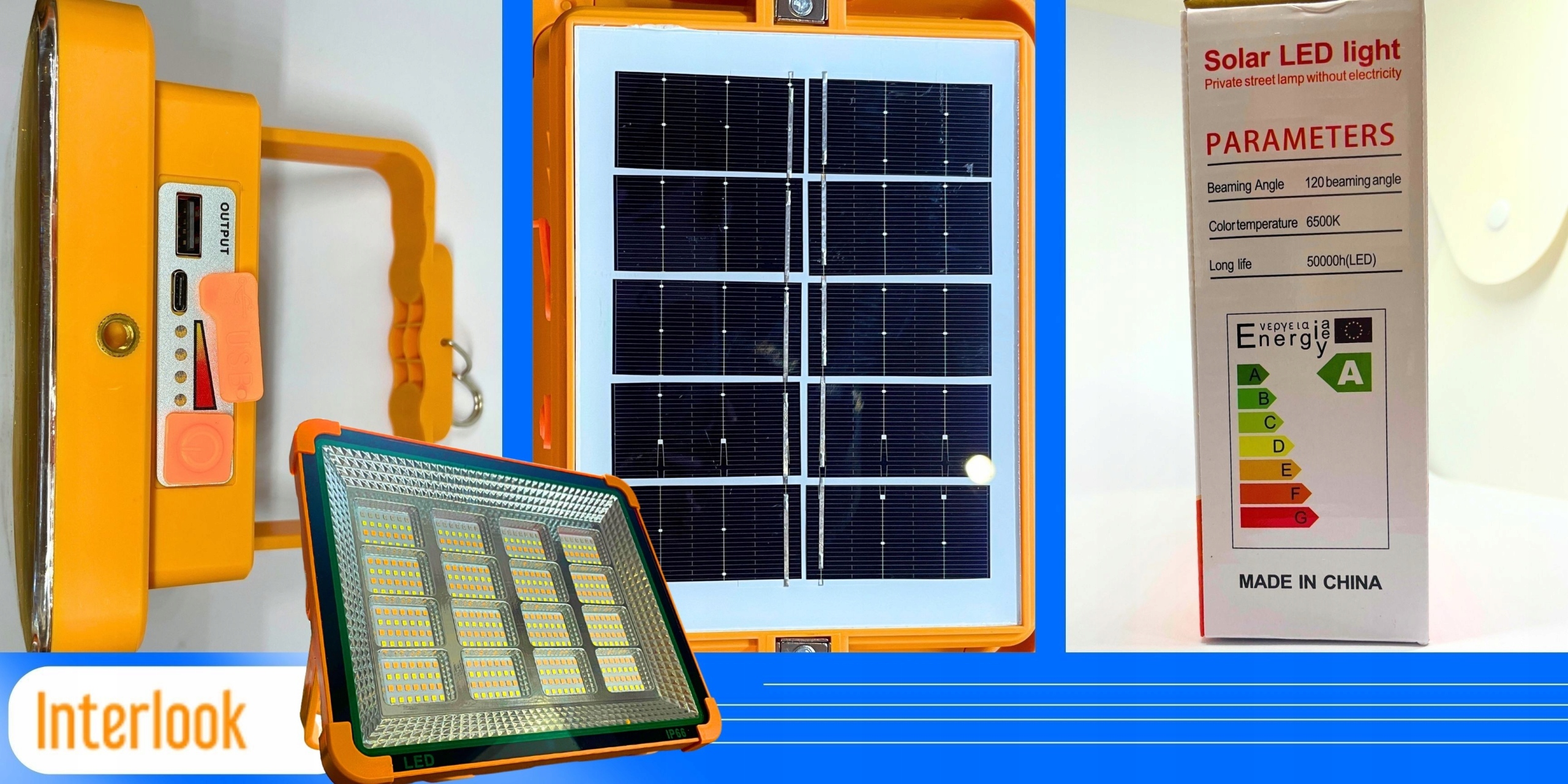 LAMPA ROBOCZA SOLARNA LED HALOGEN REFLEKTOR 200W Barwa światła wielokolorowy