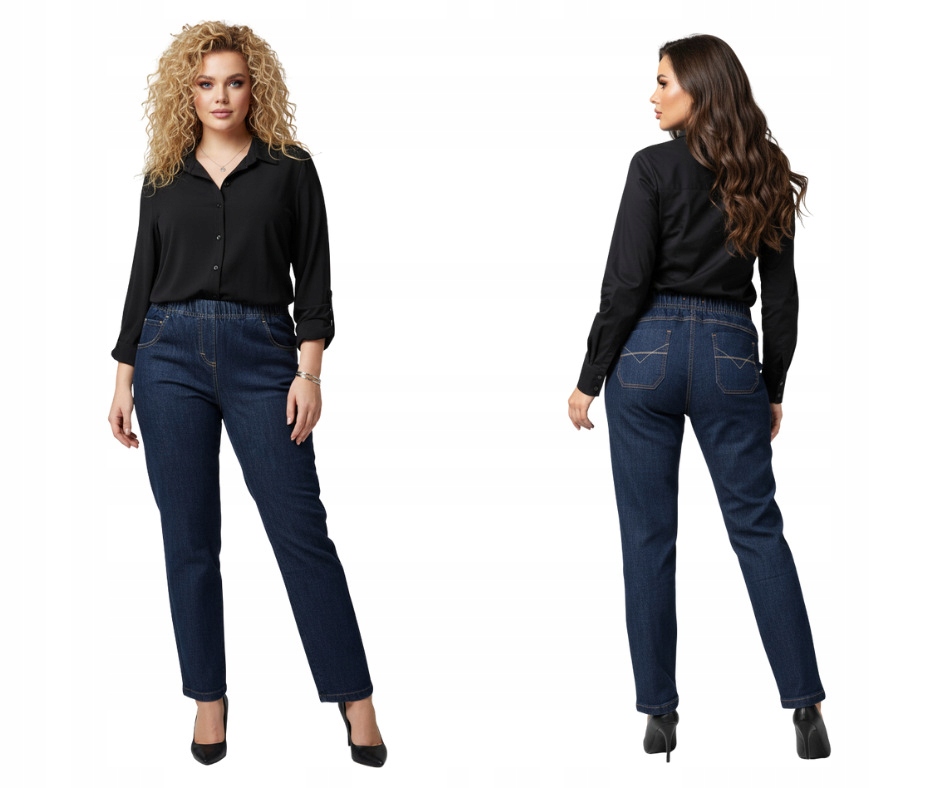 Džíny Cevlar rovné nohavice barva tmavě modrá velikost 42