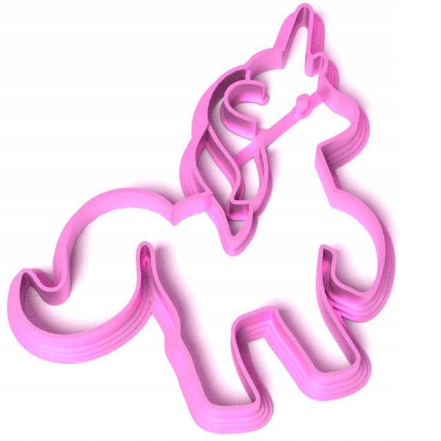 

Foremka ciastek Unicorn jednorożec stojący