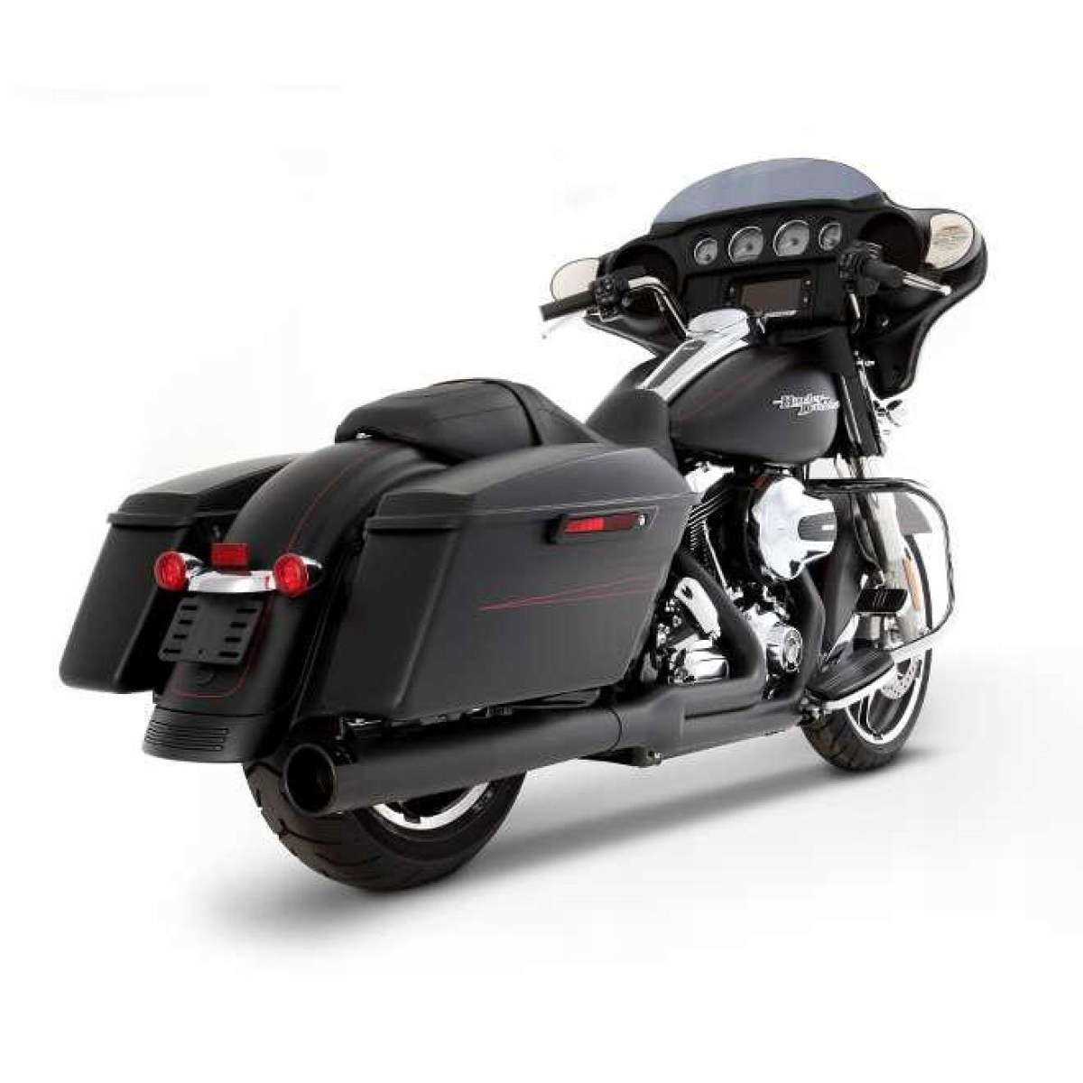 Výfuk Rinehart 2 v 1 čierny Harley Touring 09-16