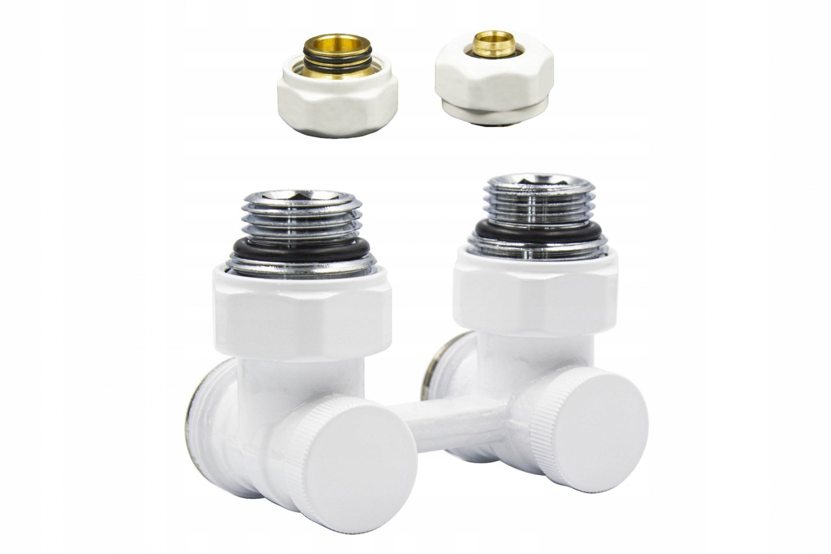 

Zawór odc kąt Prem biały Pex