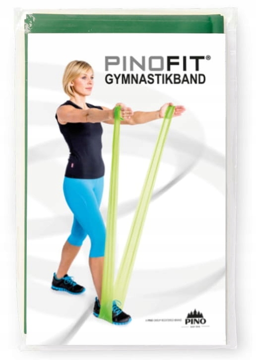 Taśma do ćwiczeń 2m Pino Band FITNESS - zielona