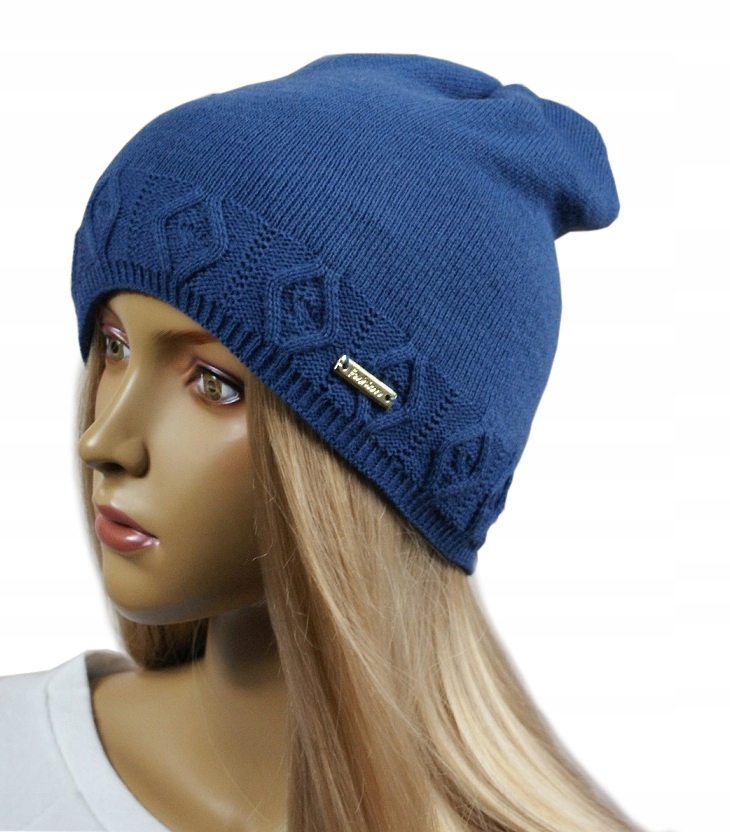 

Czapka damska Bez Pompona Jesień/zima # 38