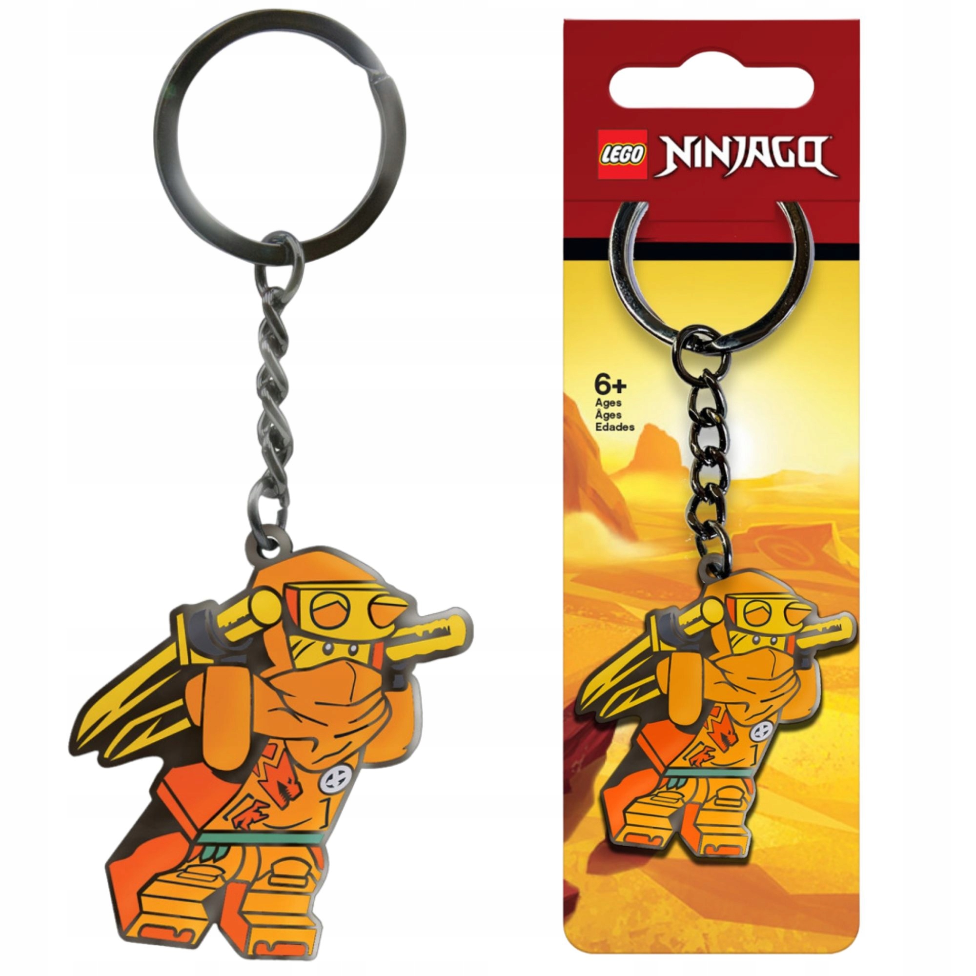 Brelok do kluczy Lego Ninjago Brelok Arin Metalowy