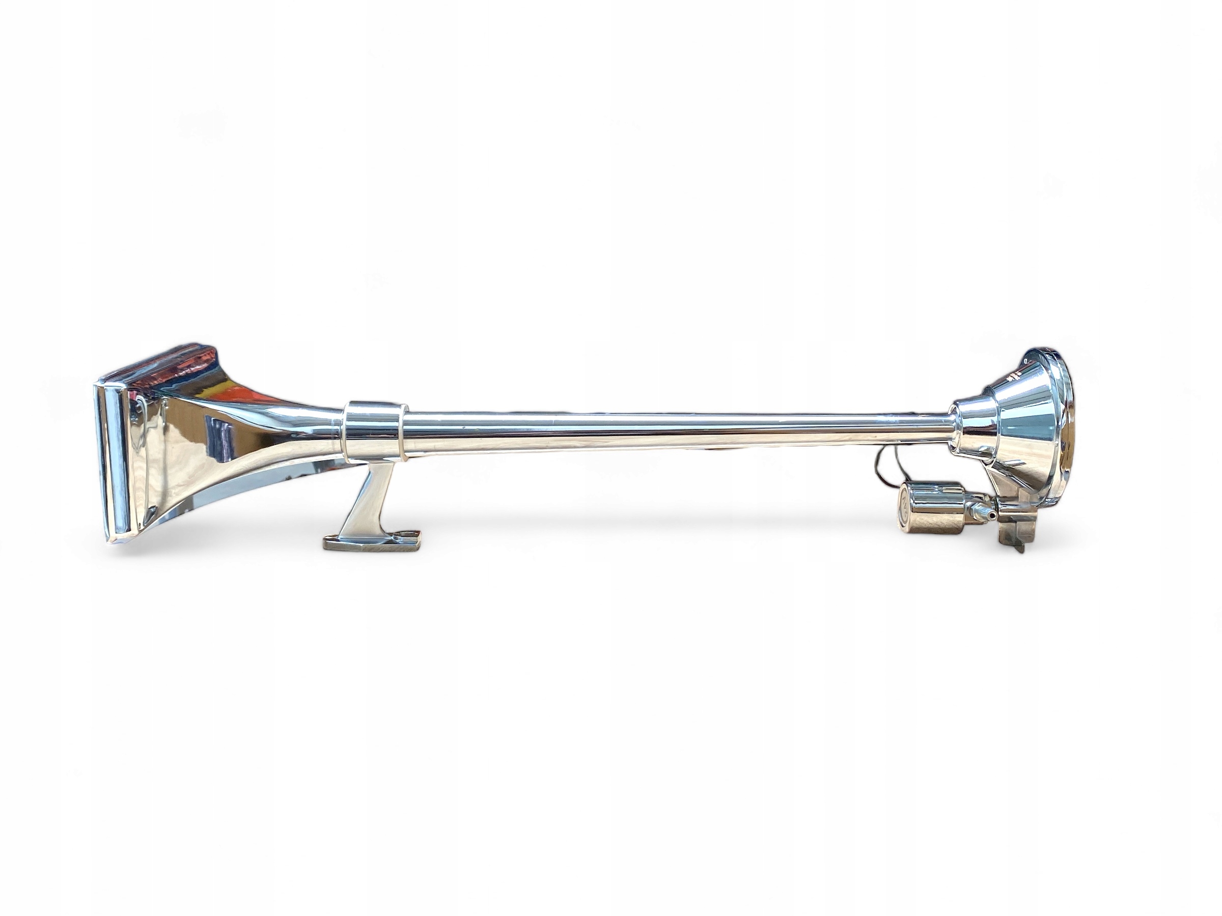 Sygnał pneumat. Trąbka klakson 64cm 12/24V z zaworem prostokątny Producent części SORL