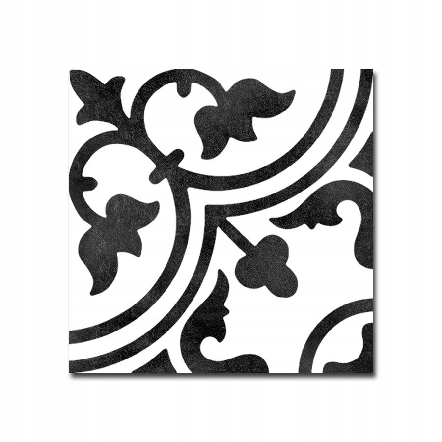 ESTUDIO FRAME 15 DECOR CLOVER B&W FLAT Typ gres