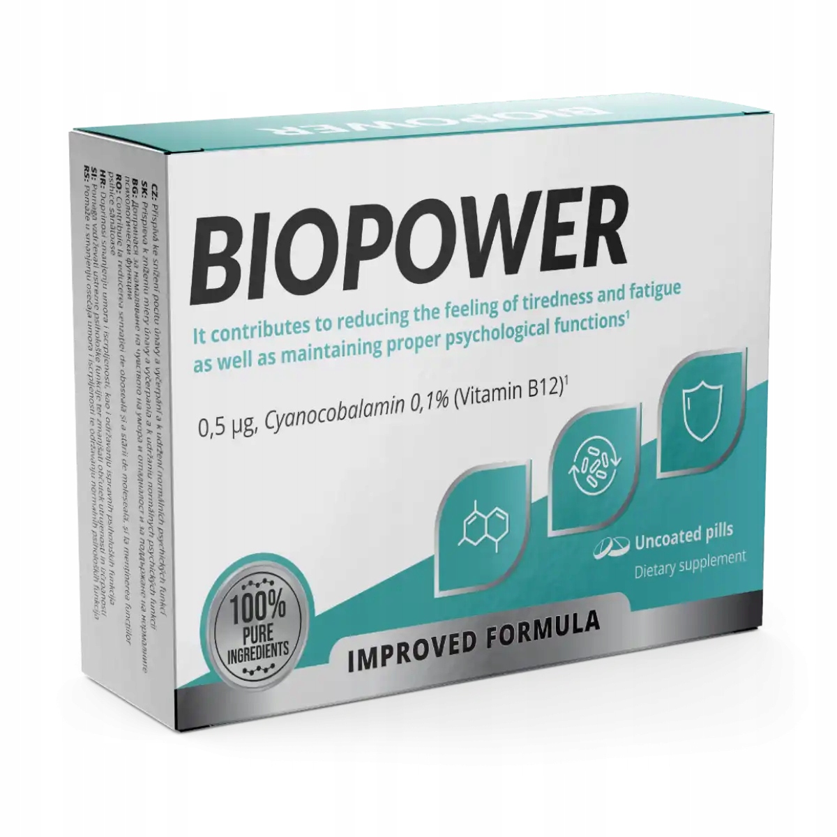Suplement diety Biopower (BIG-60tab/120mg) • Opinie - Allegro