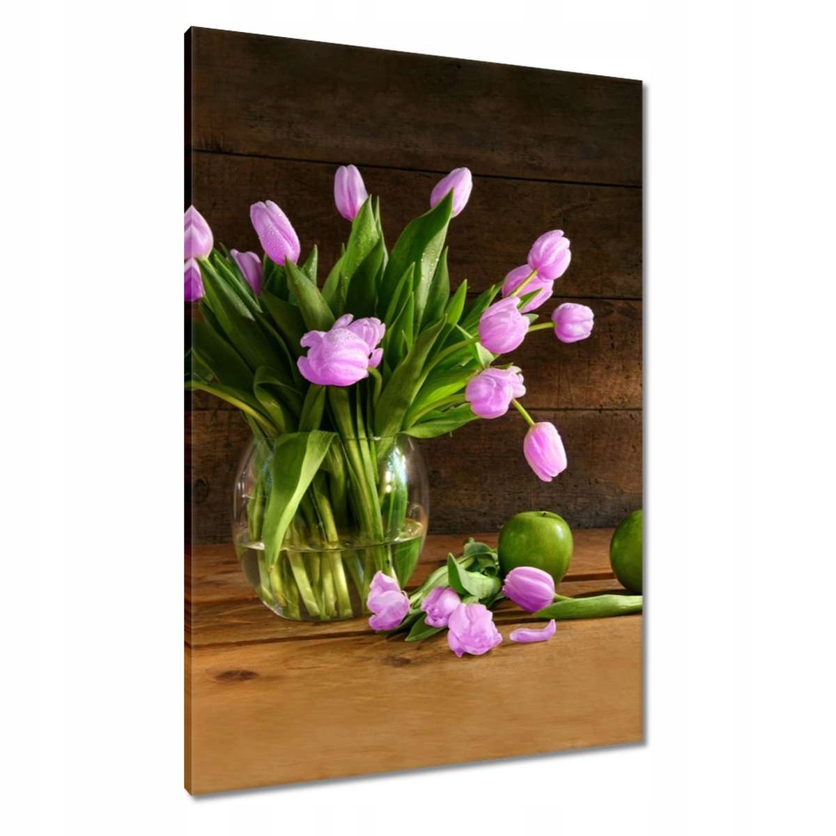 Obrazy 70x100 Fialové tulipány