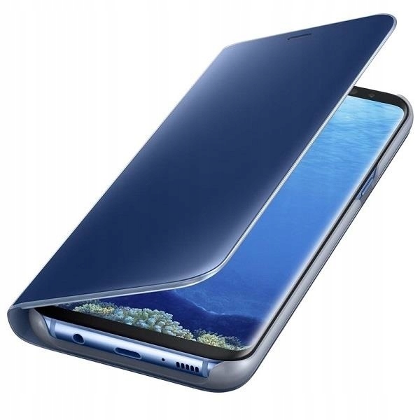 ETUI CLEAR VIEW DO SAMSUNG A52 / A52S 5G +SZKŁO 5D Rozszerzenie podstawka