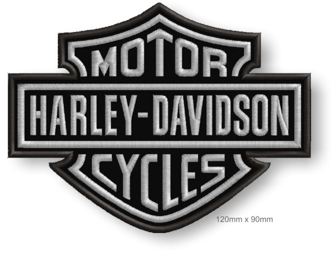 

Naszywka termo Harley Davidsoin haft 120mm x 90mm