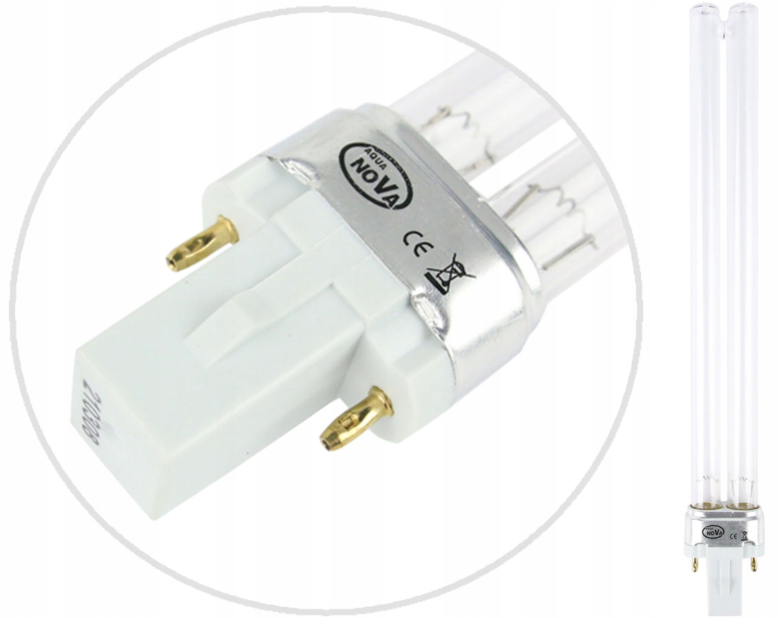 

Aqua Nova Żarnik Uv 7W G23 Świetlówka NUVC-07