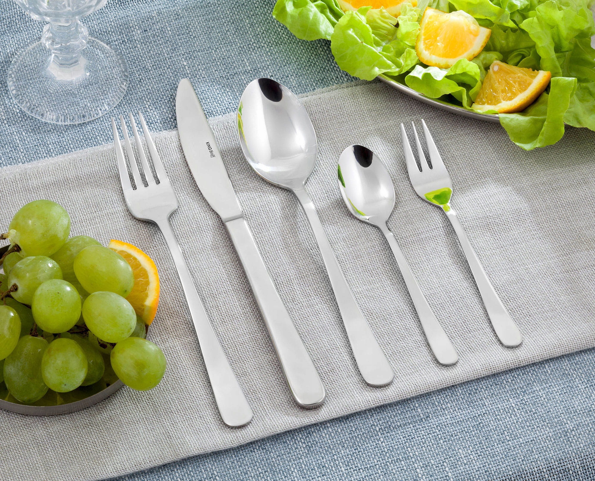 Komplet noży obiadowych 3-ele Połysk KINGHOFF Kod producenta KH-1445