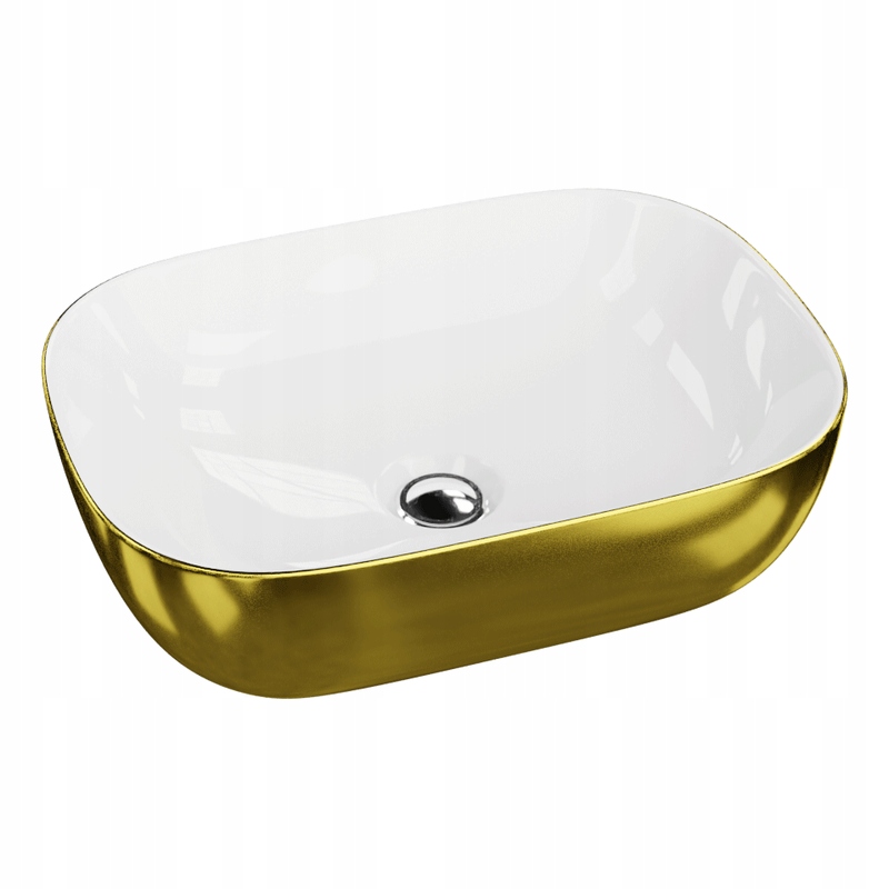 Umývadlo Costa Gold/white – Elegantný štýl a funkčnosť