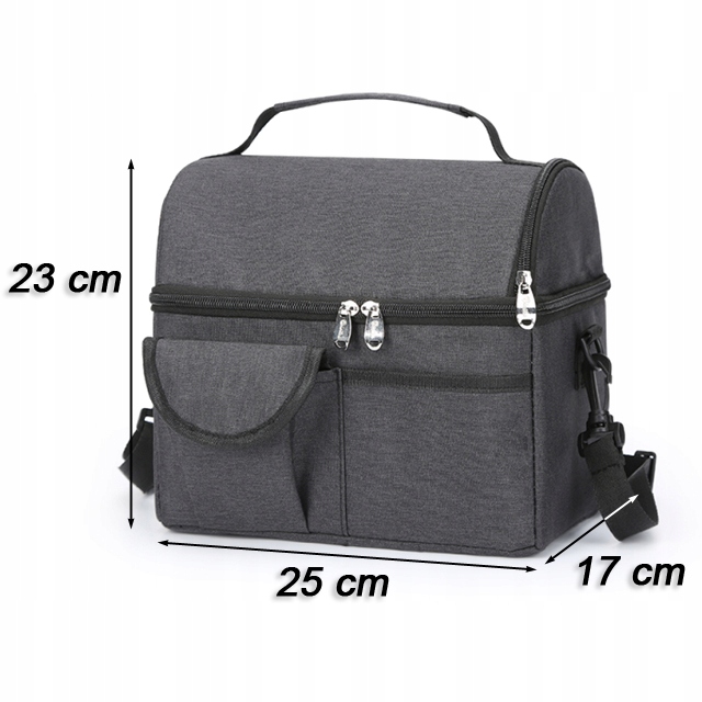 TORBA TERMICZNA IZOLACYJNA ŚNIADANIOWA LUNCH XXL Rodzaj torba termiczna