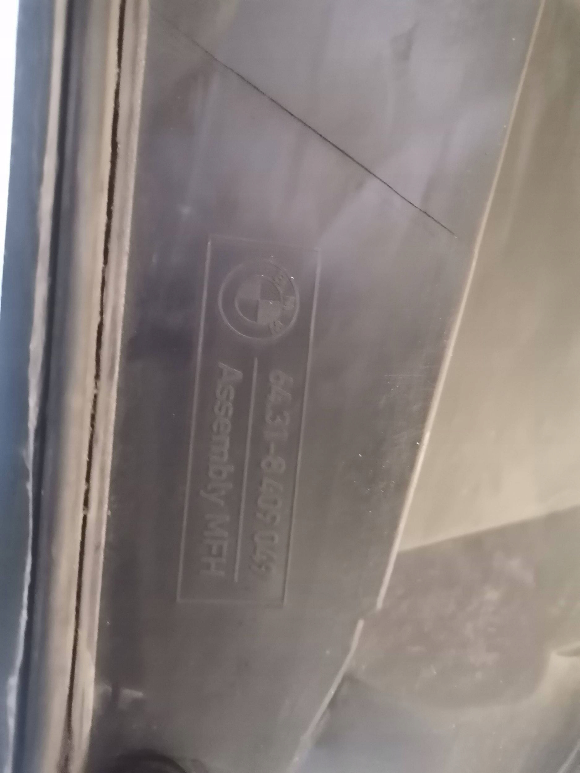 cover of a filter, cab BMW X5 E53 8409049