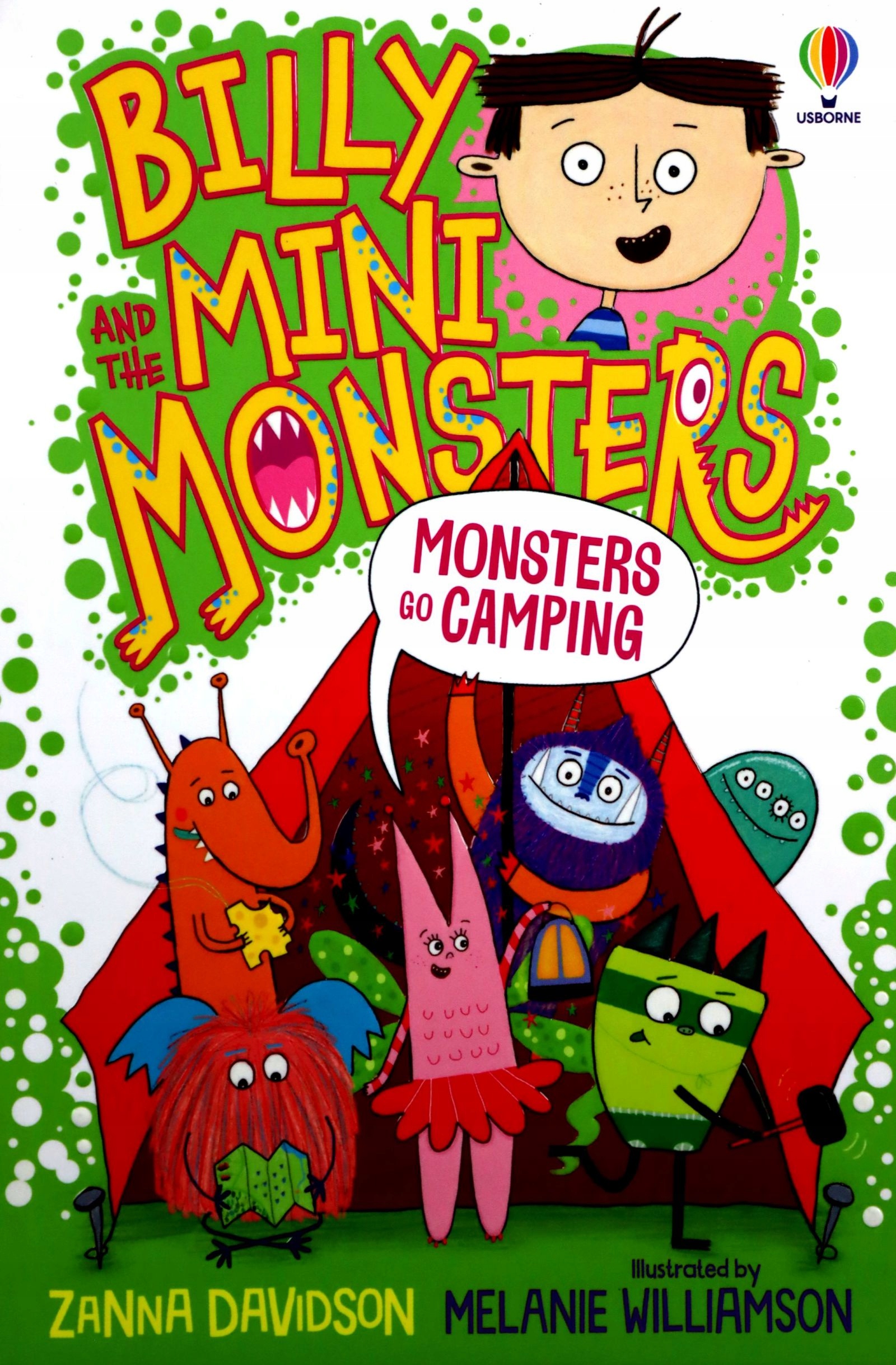MONSTERS GO CAMPING (BILLY AND THE MINI MONSTERS): 10 - Zanna Davidson KSIĄ