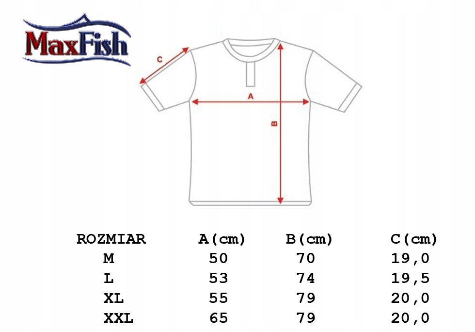 STYLOWA KOSZULKA T-SHIRT Z RYBĄ - OKOŃ-xxl Marka York