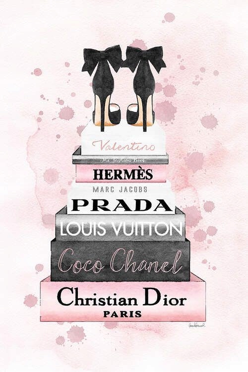 Plakat książki Prada Dior 30x40