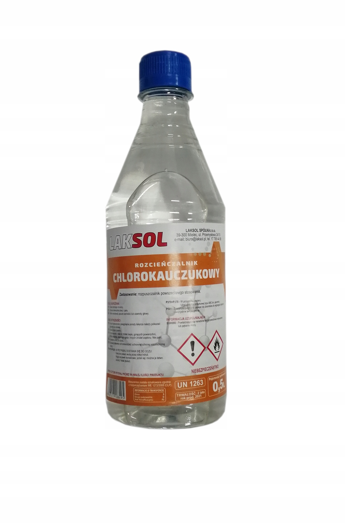 

Laksol rozcieńczalnik Chlorokauczukowy 0,5L