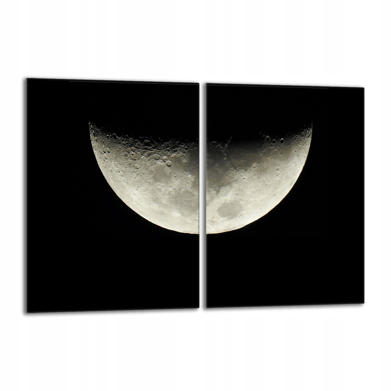 Skleněná ochranná deska na sporák 40x52 Měsíc do kuchyně