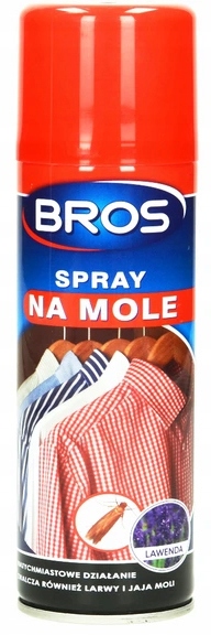 

Spray Środek Na Mole Ubraniowe Odzieżowe Bros