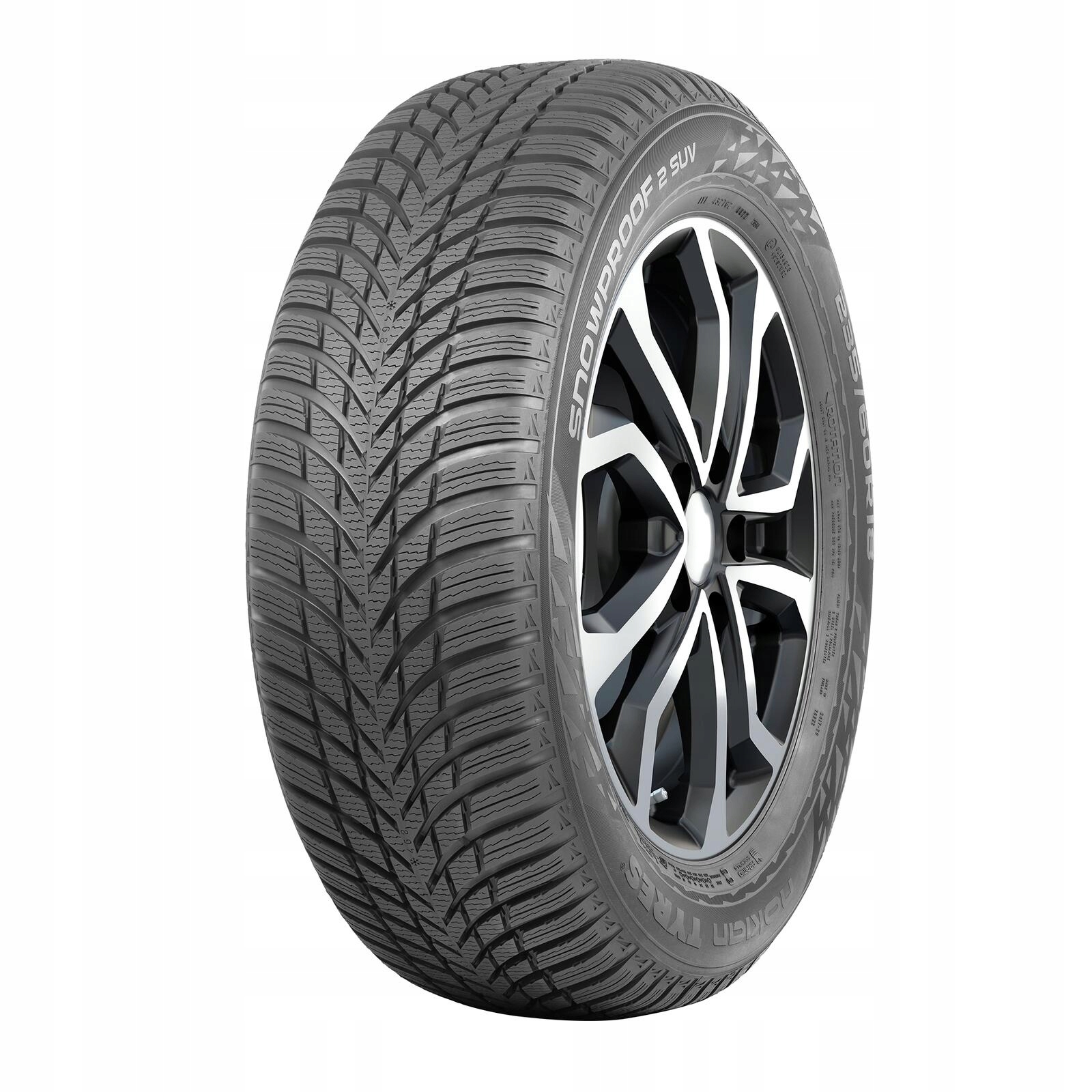 4 opony zimowe 225/60R18 104H Nokian Snowproof 2 Suv