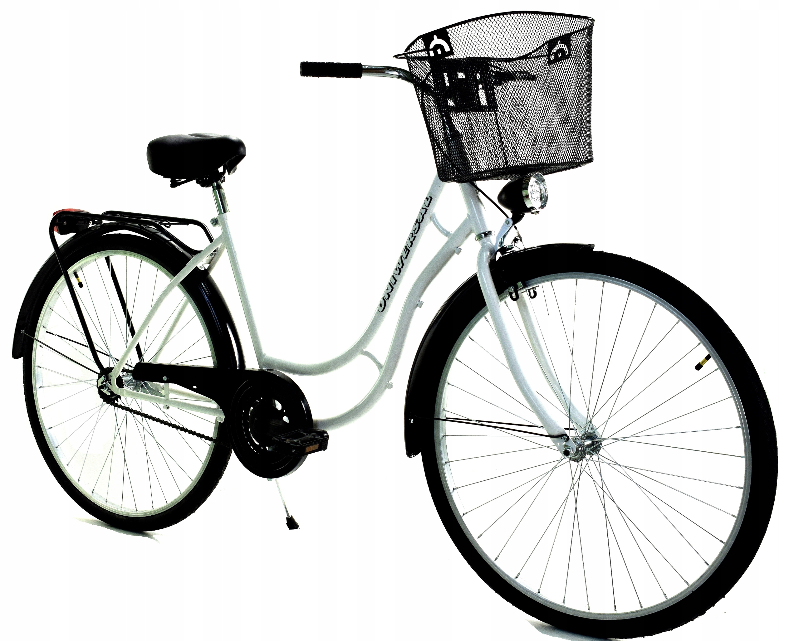 Rower Miejski DAMSKI POLSKI 28 damka PREZENT +kosz 2801 9468098403