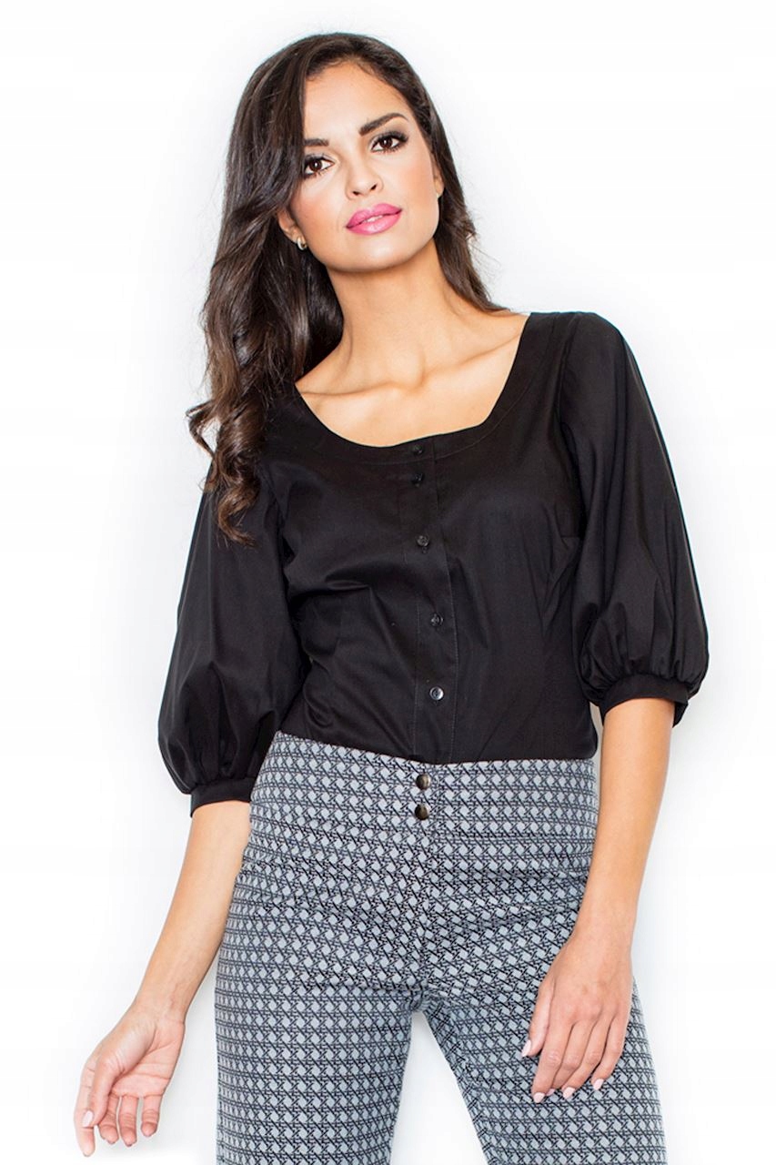 

Figl Koszula M029 (s) Damskie Czarny