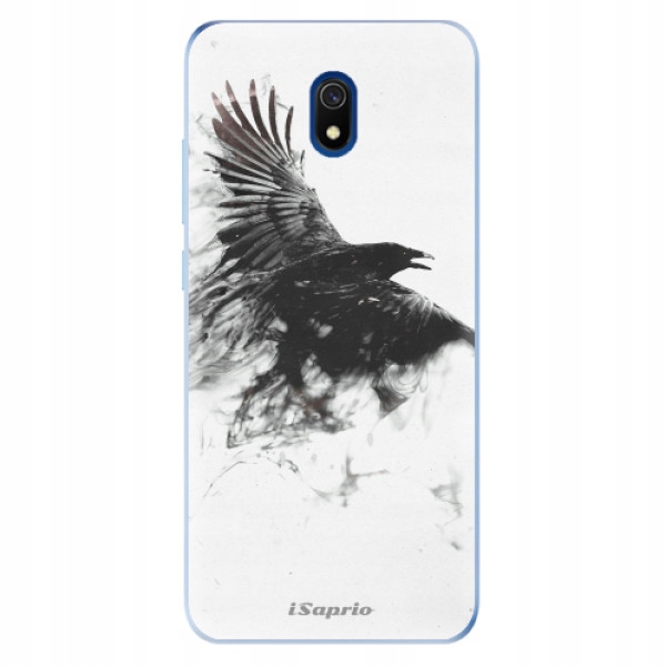Silikonowe etui iSaprio Dark Bird 01 do Xiaomi Redmi 8A