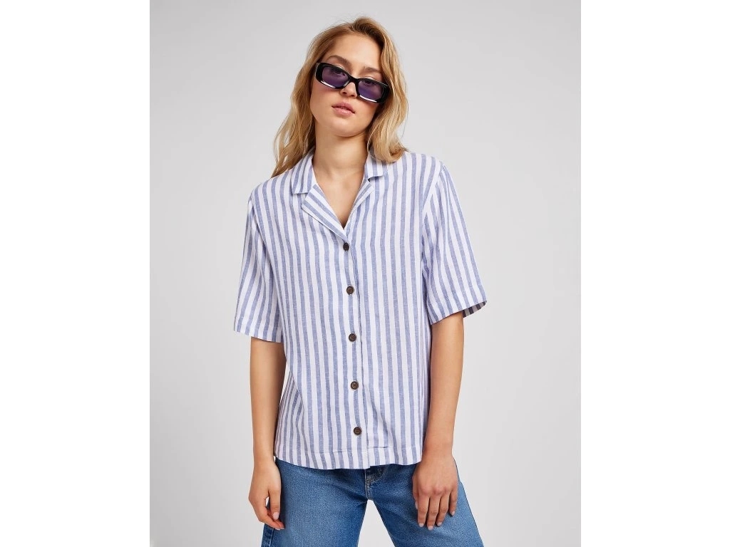 Dámská košile Lee Camp Shirt Surf Blue 112350749 Xs