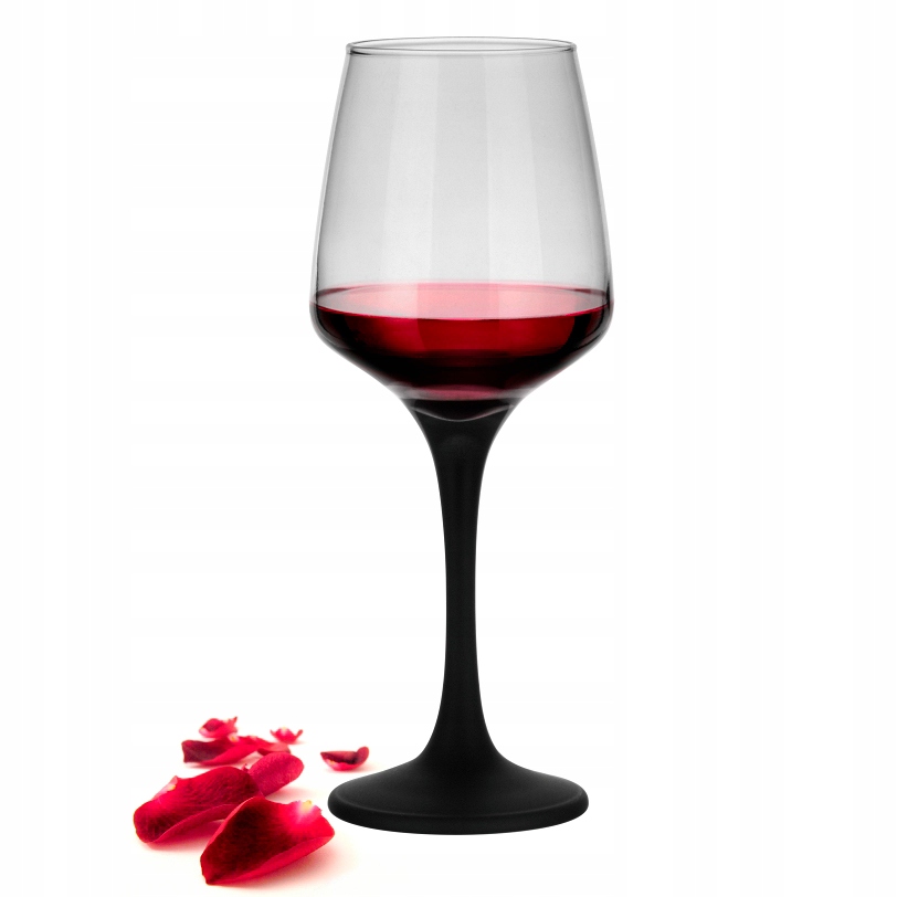 

Czarny Kieliszek Do Wina Czerwonego,białego 360 ml