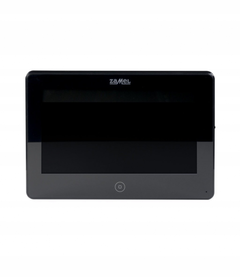 Wideodomofon 1-rodzinny zamek szyfrowy breloki VP-809B + VO-812IDSP ZAMEL Informacje dodatkowe Ekran dotykowy Sterowanie napędem bramy