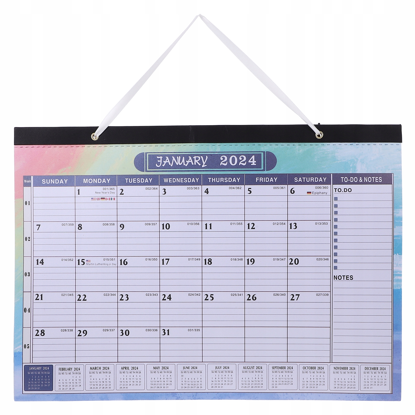 Biuro kalendarza ściennego