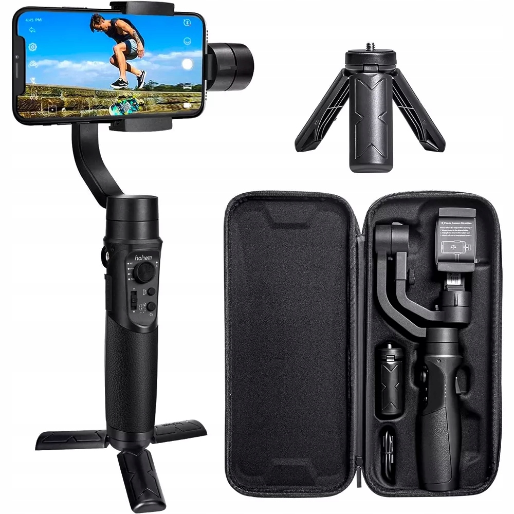 GIMBAL Stabilizator Hohem Mobile+ 3-osiowy do Telefonu Smartfona na Telefon