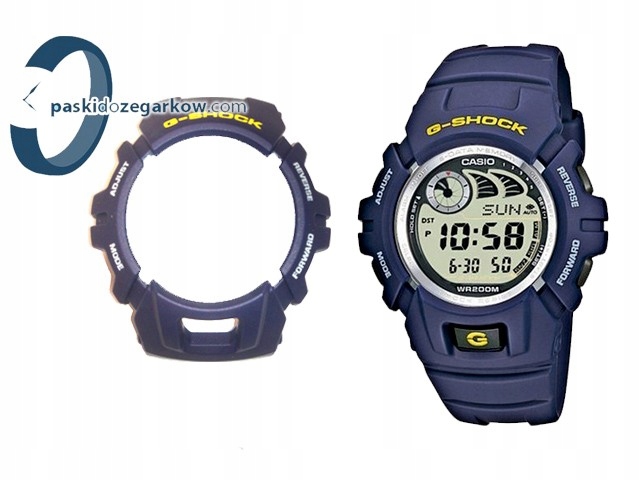 Безель Casio G-2900 G-2900f-2 синий оригинал