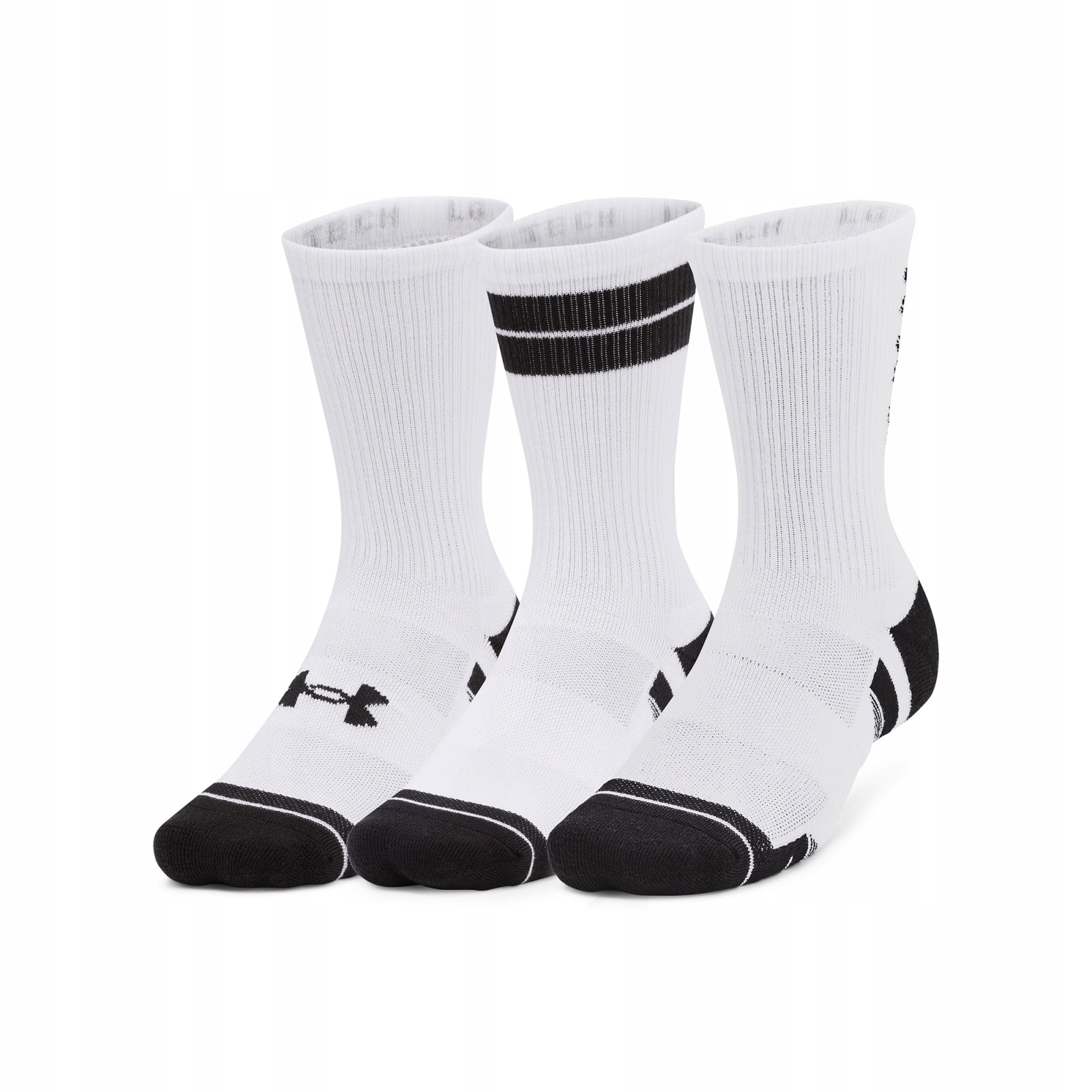 Skarpetki damskie Under Armour Perf Tech Nov 3pk Crew Socks