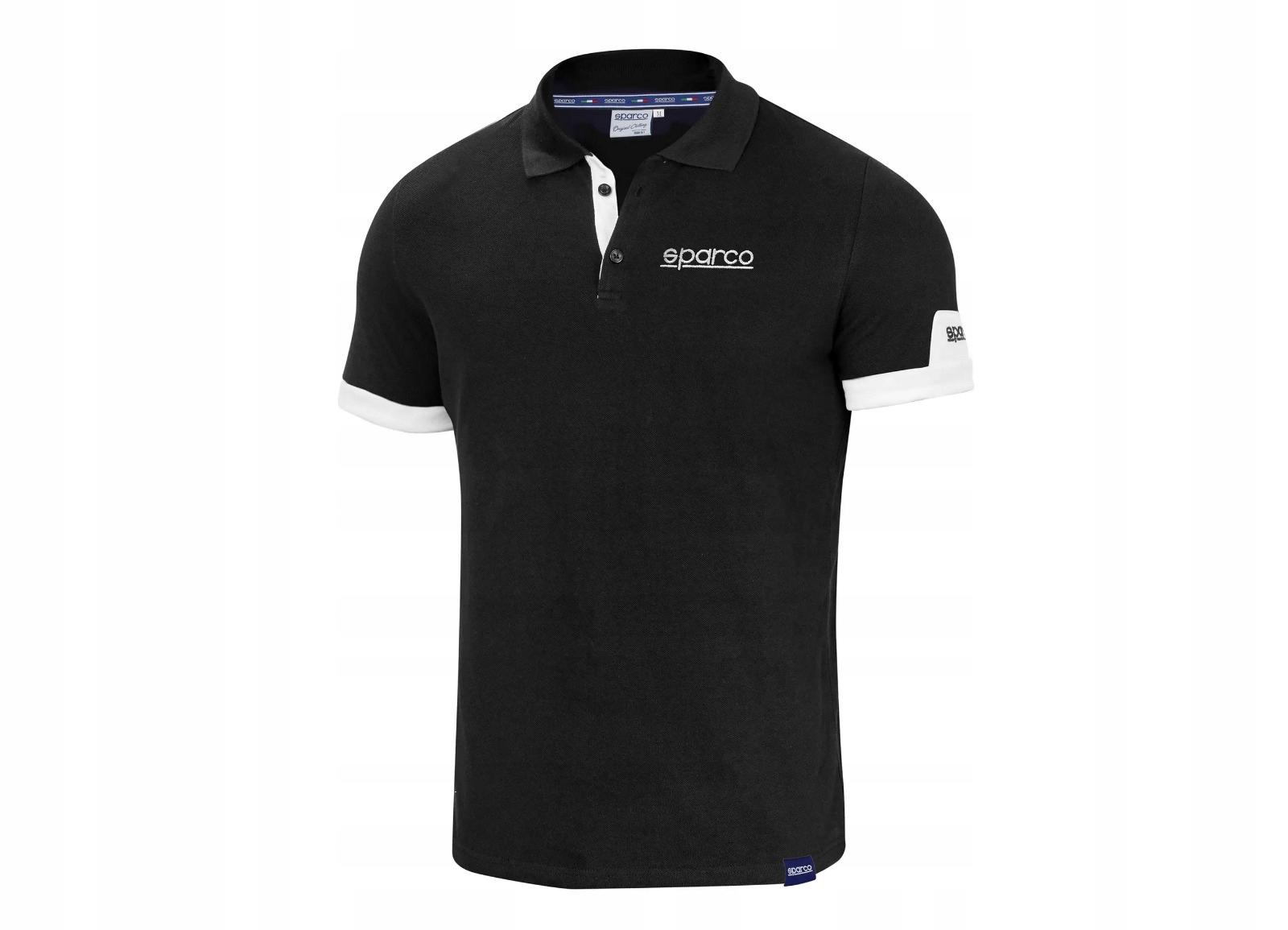 Sparco polokošeľa Corporate, farba čierna, veľkosť M