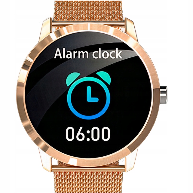 ZEGAREK DAMSKI SMARTWATCH WODOODPORNY MENU PL Transmisja danych brak